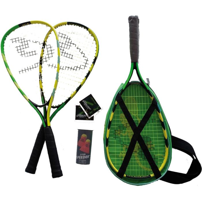 Bloody Aanpassen laser Speedminton Junior Set groen online kopen | Buffalo.nl