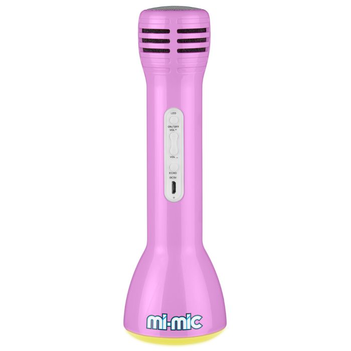 Mi-Mic Mini Karaoke Microfoon roze Mi-Mic Mini Karaoke Microfoon roze