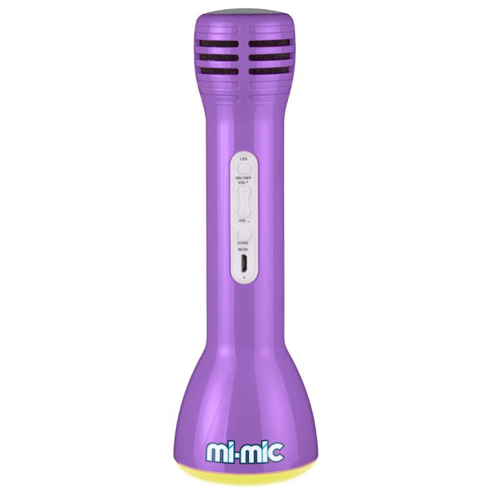 Mi-Mic Mini Karaoke Microfoon paars Mi-Mic Mini Karaoke Microfoon paars