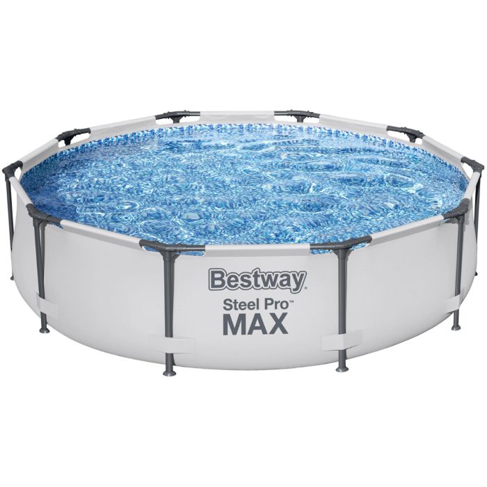 olie verwijderen Correctie Bestway Steel Pro Max zwembad + filterpomp 305 cm online kopen | Buffalo.nl