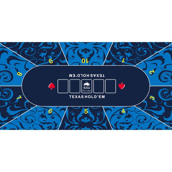 Buffalo Pokerkleed blauw 180x90cm 3mm online kopen | Buffalo.nl Buffalo Pokerkleed blauw 180x90cm 3mm online kopen | Buffalo.nl