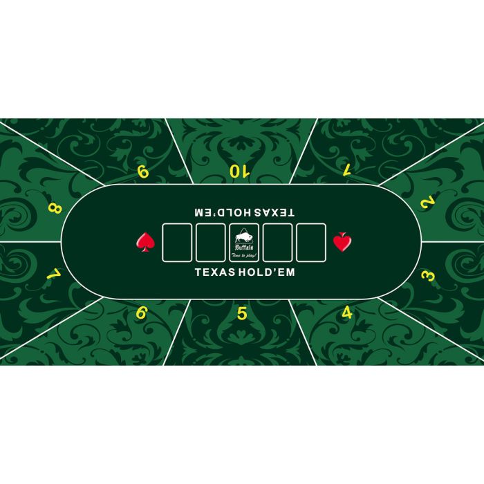 Buffalo Pokerkleed groen 180x90cm 3mm online kopen | Buffalo.nl Buffalo Pokerkleed groen 180x90cm 3mm online kopen | Buffalo.nl