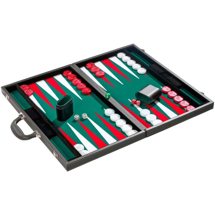 Philos Backgammon groen tournament 54x32cm online kopen | Buffalo.nl Philos Backgammon groen tournament 54x32cm online kopen | Buffalo.nl