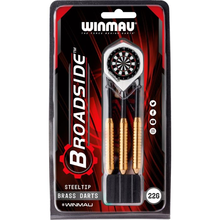 Winmau Broadside brass steeltip dartpijlen 22 gram online kopen | Buffalo.nl Winmau Broadside brass steeltip dartpijlen 22 gram online kopen | Buffalo.nl