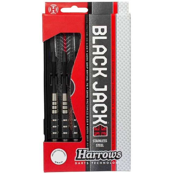 Harrows Black Jack RVS darts 24 gram Harrows Black Jack RVS darts 24 gram