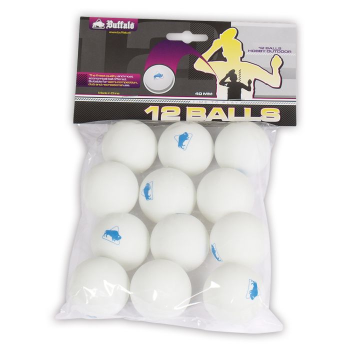Tafeltennisballen Buffalo Outdoor 12st. online kopen | Buffalo.nl
