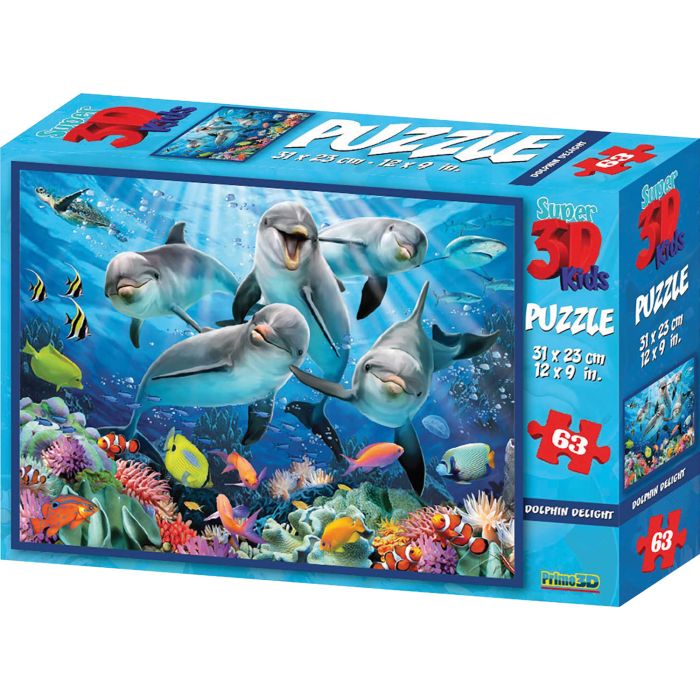 erger maken de sneeuw sigaar Philos 3D puzzel Dolphin Delight online kopen | Buffalo.nl