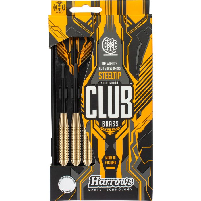pad Luik gelijkheid Harrows Club Brass steeltip dartpijlen 22 gram online kopen | Buffalo.nl