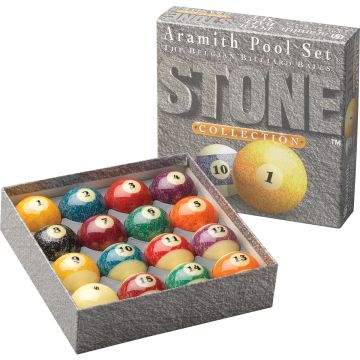 Aramith Stone Collection poolballen set 57.2 mm online kopen | Buffalo.nl