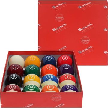 Pool ballen set Aramith 57.2mm Continental online kopen | Buffalo.nl