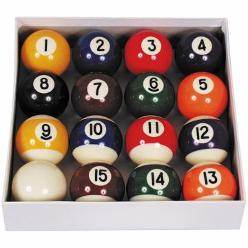 Pool ballen set Polyester 57.2mm Economy online kopen | Buffalo.nl