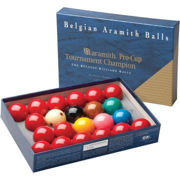 Snooker ballen set Aramith 52.4mm Tournament online kopen | Buffalo.nl