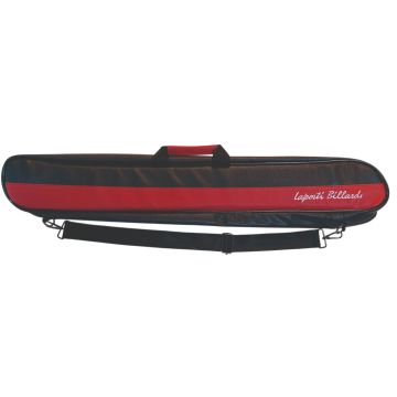 Laperti keutas 2B-2S zwart/rood kunstleer
