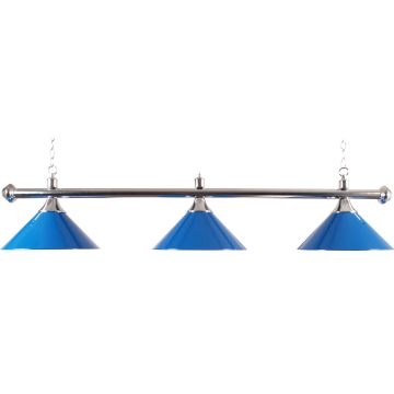 Lamp type pool met drie kappen blauw online kopen | Buffalo.nl