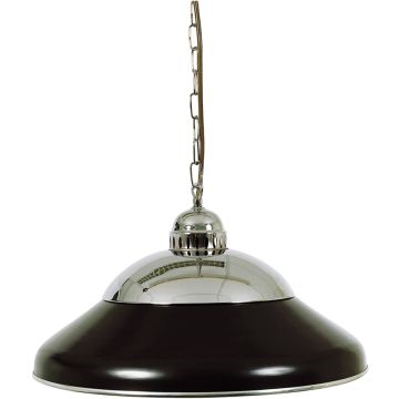 Lamp type biljart Solo 45cm. chroom/zwart online kopen | Buffalo.nl