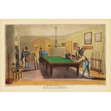 Poster Vintage Salle de Billard online kopen | Buffalo.nl