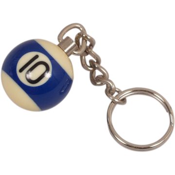 Sleutelhanger poolball 25 mm Nr. 10 online kopen | Buffalo.nl