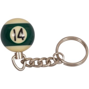 Sleutelhanger poolball 25 mm Nr. 14 online kopen | Buffalo.nl