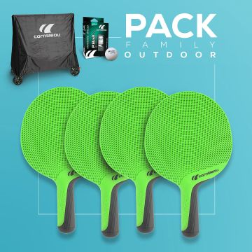 Cornilleau outdoor accessoire set Family Pack Outdoor | Buffalo.nl