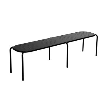 Hyphen bank 180 cm zwartgrijs | Buffalo.nl
