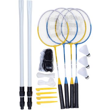 Baseline Pro badmintonset 4 spelers online kopen | Buffalo.nl