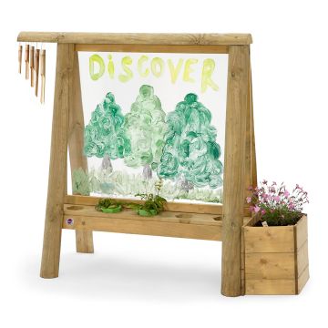 Plum Discovery Create and Paint Easel, schildersezel hout online kopen | Buffalo.nl