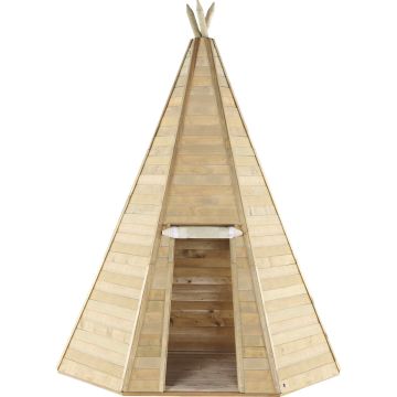 Plum speelhuis Grand Wooden Teepee Hideaway online kopen | Buffalo.nl