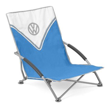 Volkswagen lage campingstoel blauw online kopen | Buffalo.nl