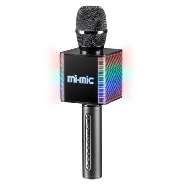 Mi-Mic Karaoke Microfoon Speaker Grijs