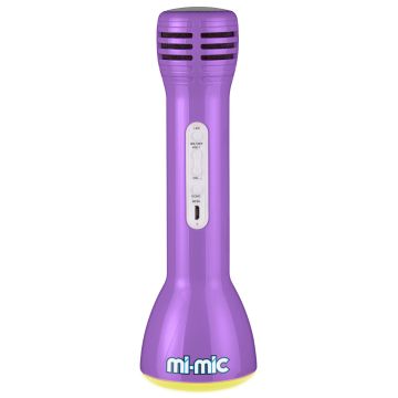 Mi-Mic Mini Karaoke Microfoon paars