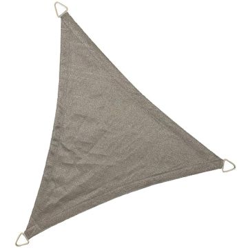 NC Outdoor schaduwdoek driehoek antraciet 360x360x360 cm online kopen | Buffalo.nl