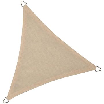 NC Outdoor schaduwdoek driehoek off white 360x360x360 cm online kopen | Buffalo.nl