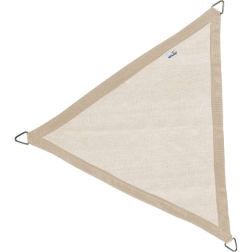 Nesling Coolfit schaduwdoek driehoek zand 500x500x500 cm online kopen | Buffalo.nl
