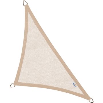 Nesling Coolfit schaduwdoek driehoek 90 graden zand  570x400x400 cm online kopen | Buffalo.nl
