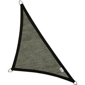 Nesling Coolfit schaduwdoek driehoek 90 graden zwart 570x400x400 cm online kopen | Buffalo.nl