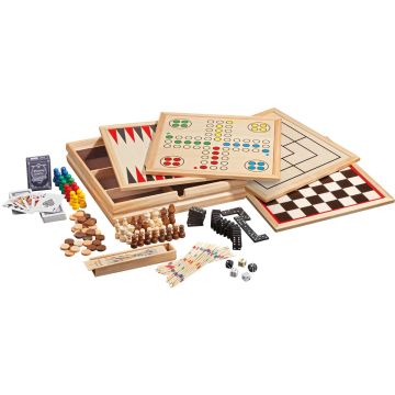 Philos houten game set Compendium 10 - groot online kopen | Buffalo.nl
