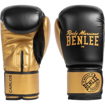 Benlee Carlos bokshandschoenen 12 oz zwart/goud online kopen | Buffalo.nl