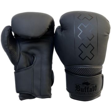 Buffalo Metal bokshandschoenen zwart 12oz online kopen | Buffalo.nl
