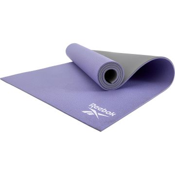 Reebok yogamat 6 mm double sided paars/grijs online kopen | Buffalo.nl