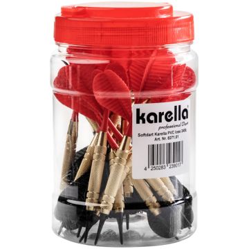 Karella Softtip darts 17 gram 24 stuks online kopen | Buffalo.nl