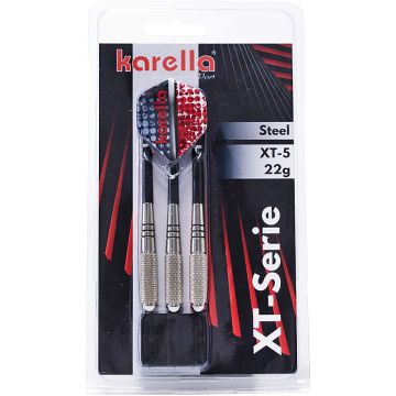 Karella XT-5 steeltip darts 22 gram online kopen | Buffalo.nl
