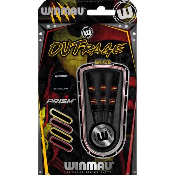 Winmau Outrage brass steeltip dartpijlen online kopen | Buffalo.nl