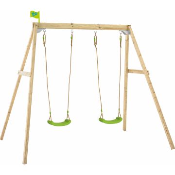 Easy Setup Indoor Outdoor Backyard Swing Sets with Adjustable Hanging Ropes Blue Swing for Children Adults KOTEK 40” Saucer Tree Swing for Kids Steel Frame 