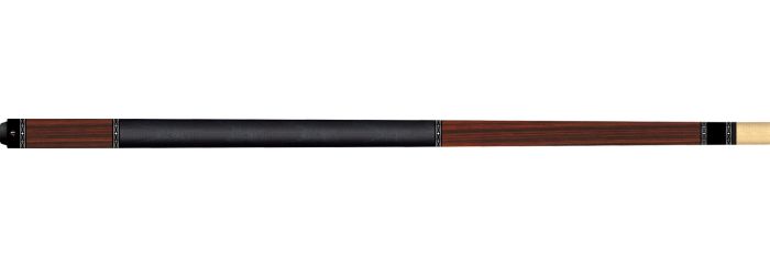Universal poolkeu 114-3 Uni CS Butt materiaal: Rengas Grip: zwart linnen Shaft: Maple A6 met 230 mm carbon tube insert