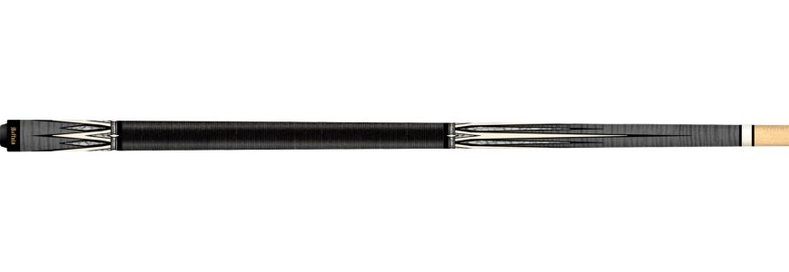 Buffalo Catana 2 LDC poolkeu, grijs met uv-print, linnen grip en LDC shaft
