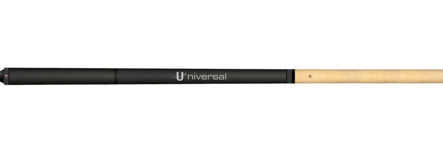 Universal jump keu JP-3 Hybrid zwart 3-delig accu-loc maple shaft met carbon tube insert